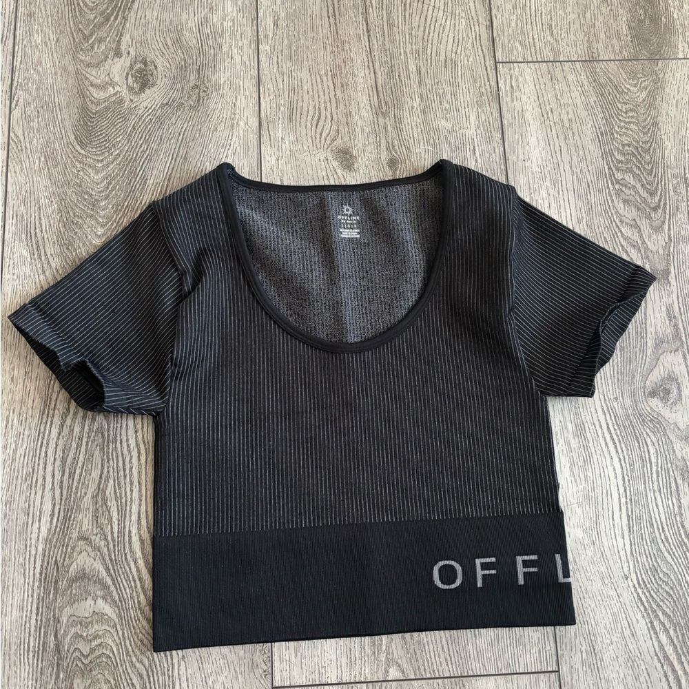 Offline by aerie Black Women's Top NWOT